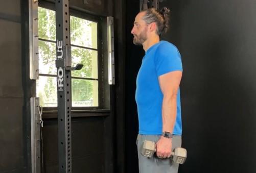 Dumbbell Shrug